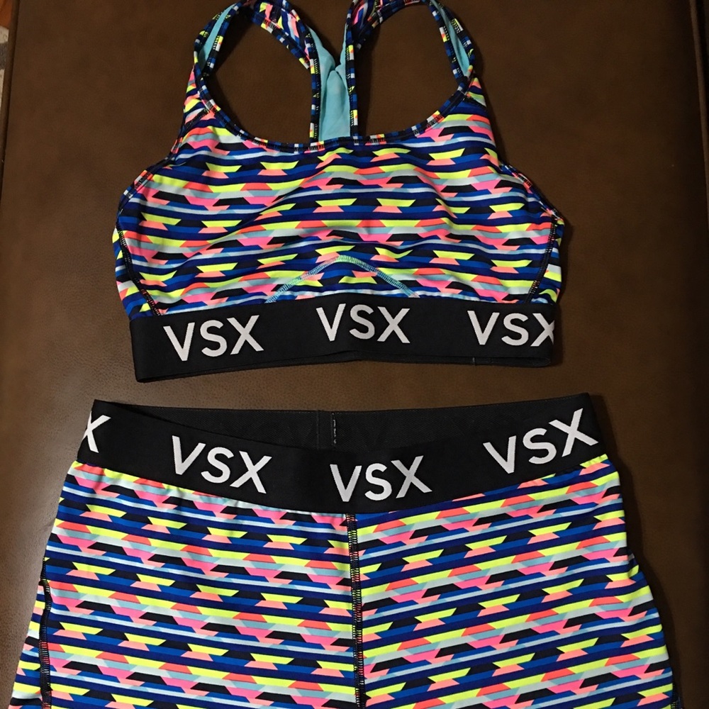 Victoria Secret Sport bra and shorts